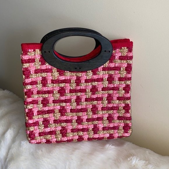 New!! 🌺 Wheat Straw Handbag 🌺 - Picture 6 of 7